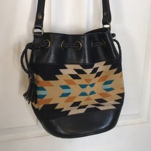 Pendleton bucket bag purse.